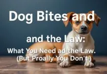 Dog Bites and the Law: What You Need to Know (But Probably Don’t) Dog Bites and the Law: What You Need to Know (But Probably Don't)