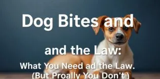 Dog Bites and the Law: What You Need to Know (But Probably Don’t) Dog Bites and the Law: What You Need to Know (But Probably Don't)