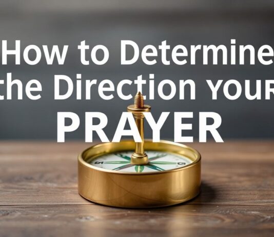 How to Determine Prayer Direction Without a Compass How to Determine the Direction of Prayer Without a Compass