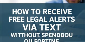 How to Get Free Legal Alerts via Text Without Breaking the Bank How to Receive Free Legal Alerts via Text Without Spending a Fortune