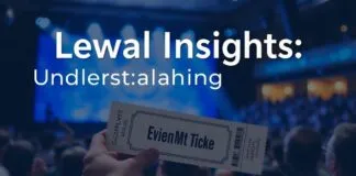 Legal Insights: Navigating Event Tickets and Liability Legal Insights: Understanding Event Tickets and Liability