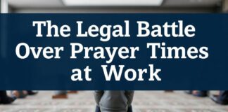 The Legal Battle Over Prayer Times in the Workplace The Legal Battle Over Prayer Times at Work