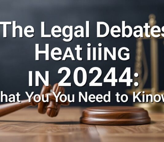 The Legal Debates Heating Up in 2024: What You Need to Know The Legal Debates Heating Up in 2024: What You Need to Know