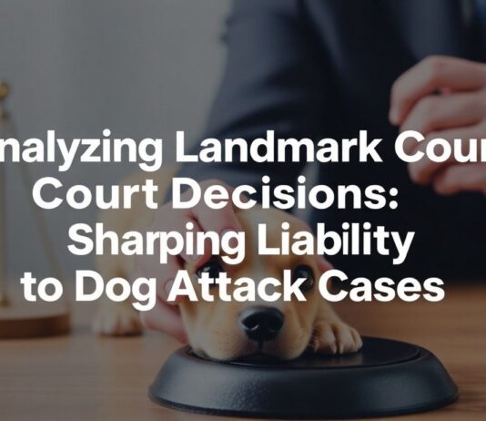 Analyzing Landmark Court Decisions Shaping Liability in Dog Attack Cases Analyzing Landmark Court Decisions Shaping Liability in Dog Attack Cases
