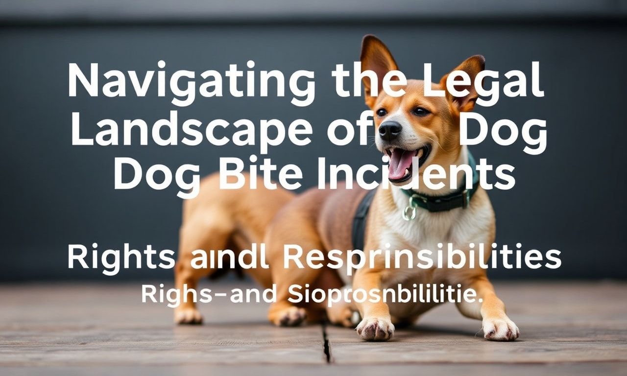 Navigating the Legal Landscape of Dog Bite Incidents: Rights and Responsibilities