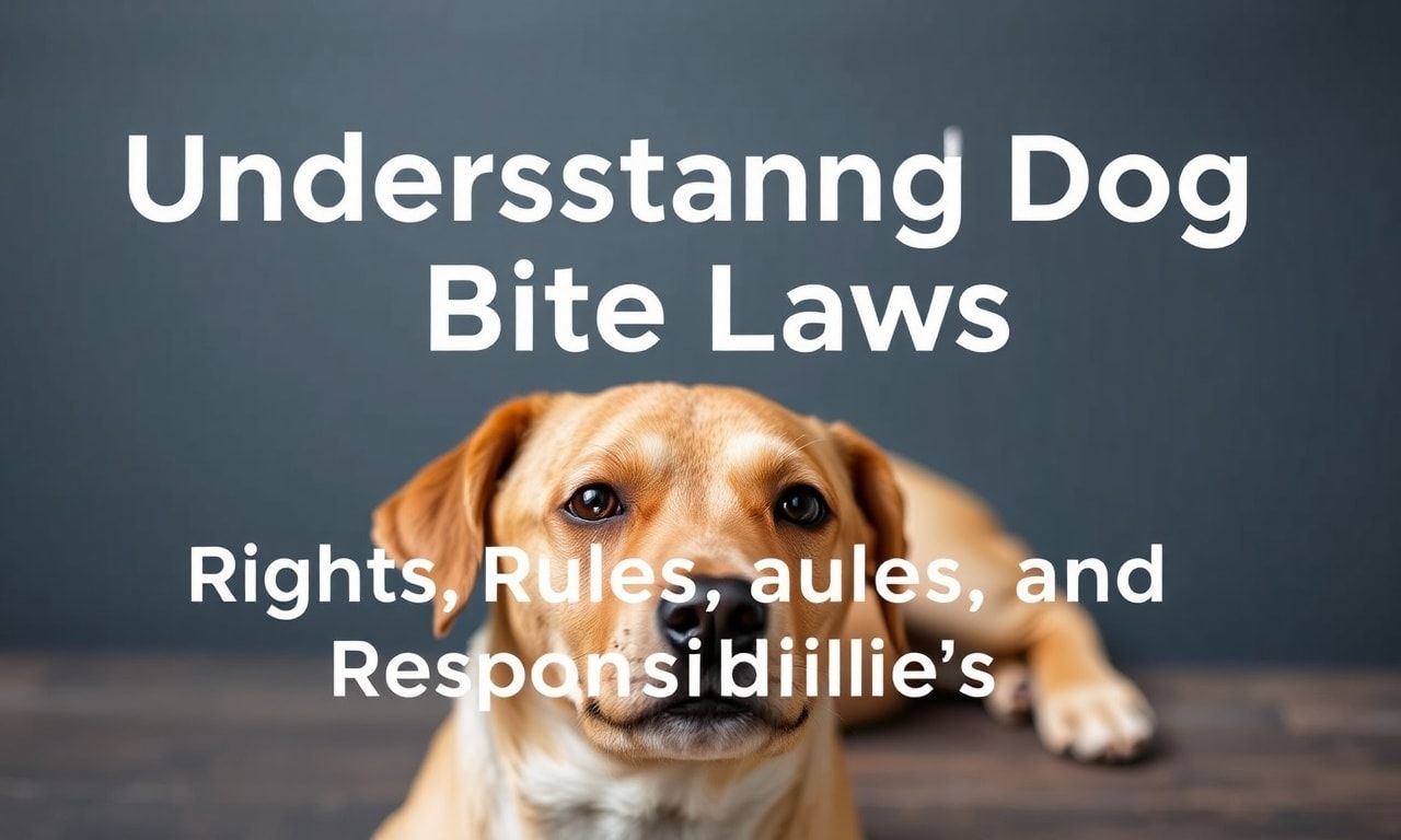 Understanding Dog Bite Laws: Rights, Regulations, and Responsibilities