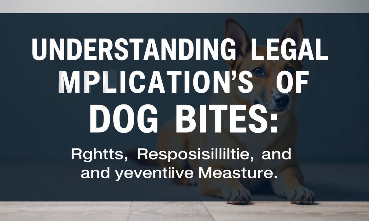 Understanding the Legal Implications of Dog Bites: Rights, Responsibilities, and Preventative Measures