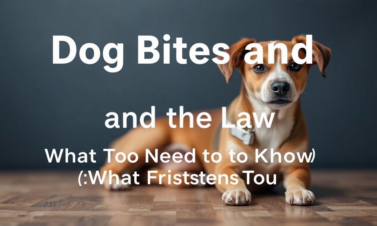 Dog Bites and the Law: What You Need to Know (And What Pisses Me Off)