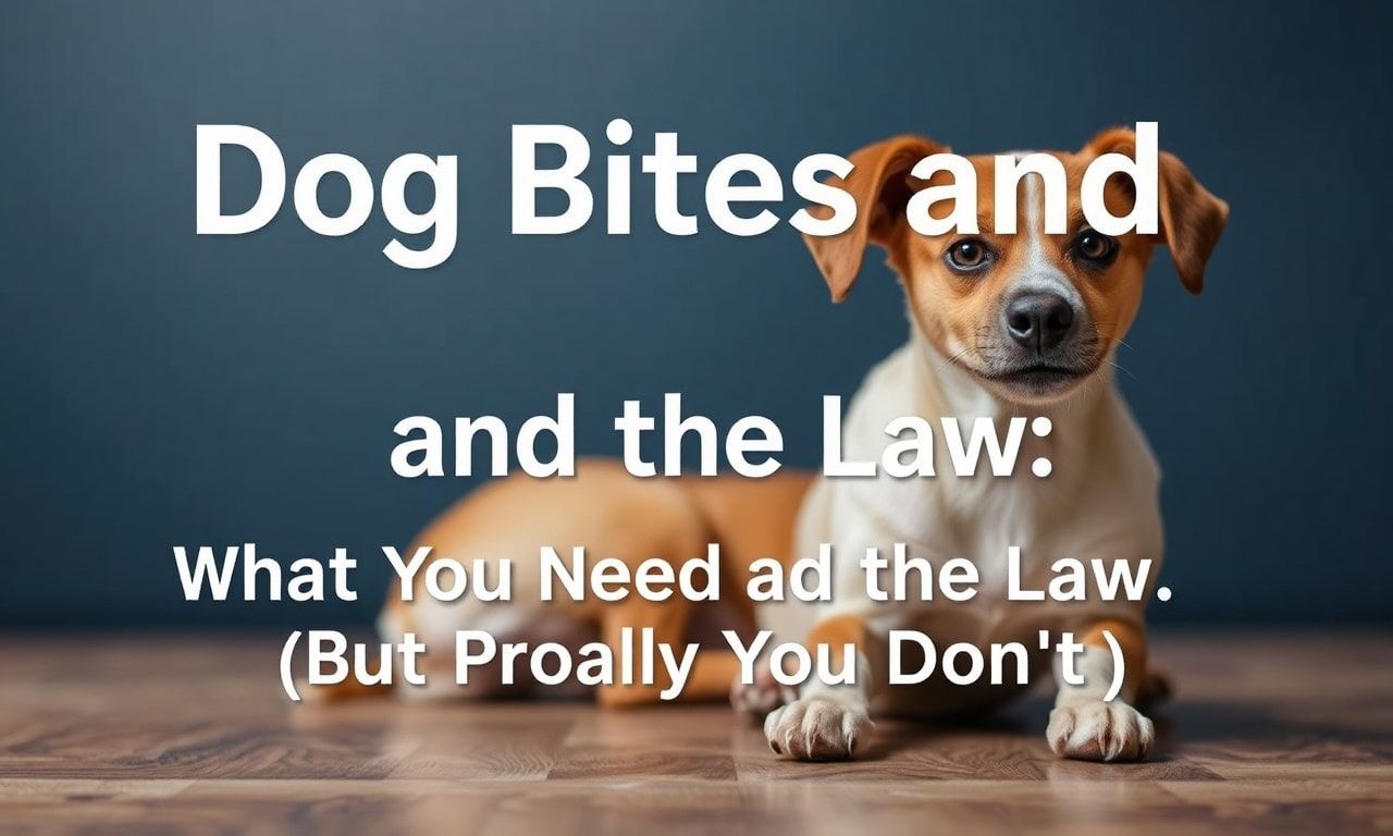 Dog Bites and the Law: What You Need to Know (But Probably Don't)