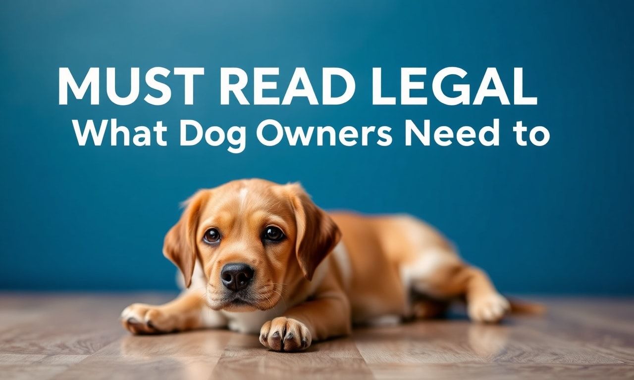 Must-Read Legal Insights: What Dog Owners Need to Know