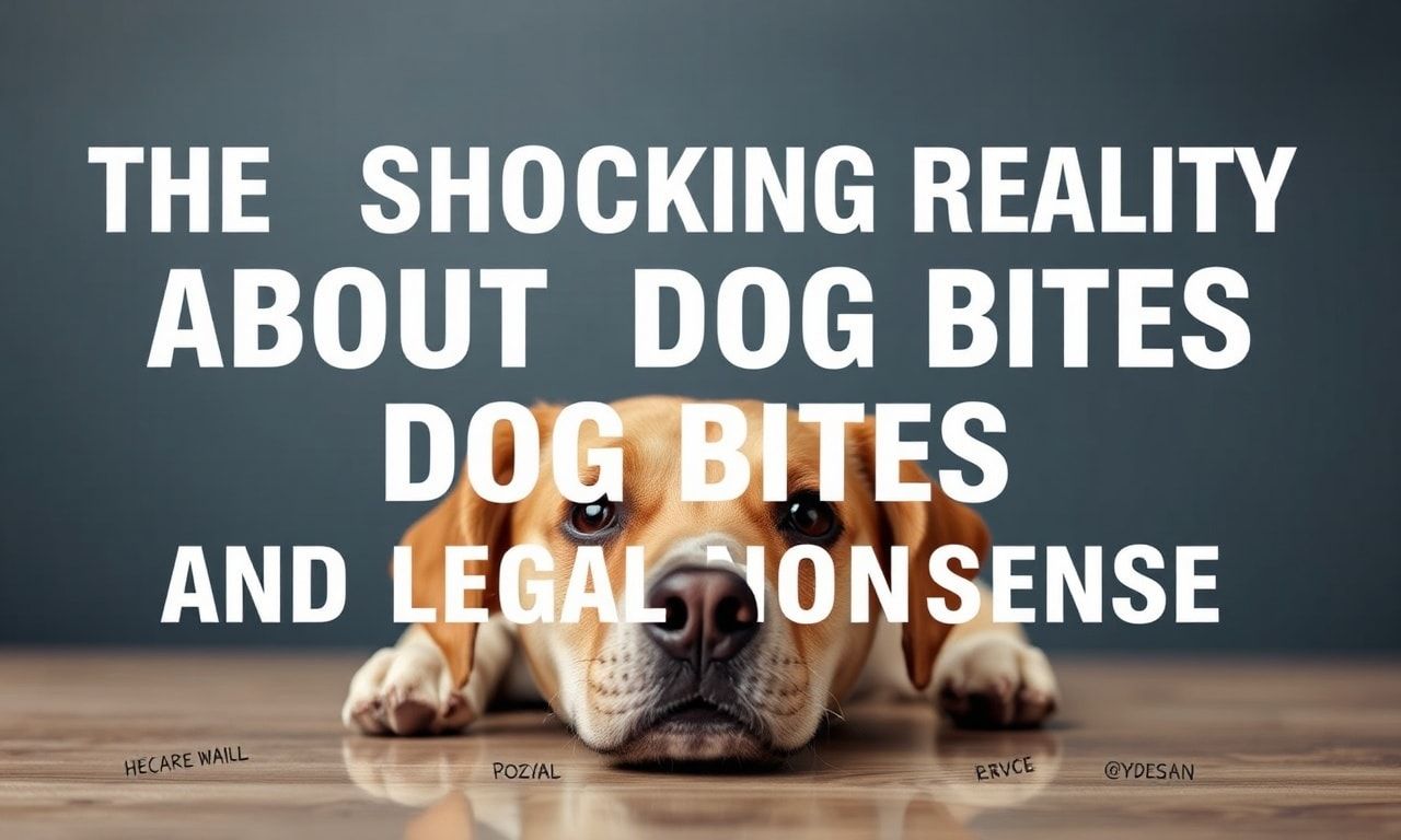 The Alarming Truth About Dog Bites and Legal Bullshit