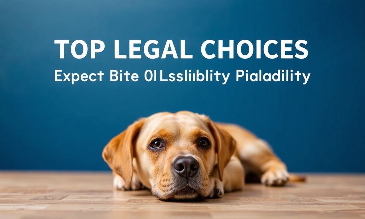 Top Legal Picks: Expert Guide to Dog Bite Liability Products