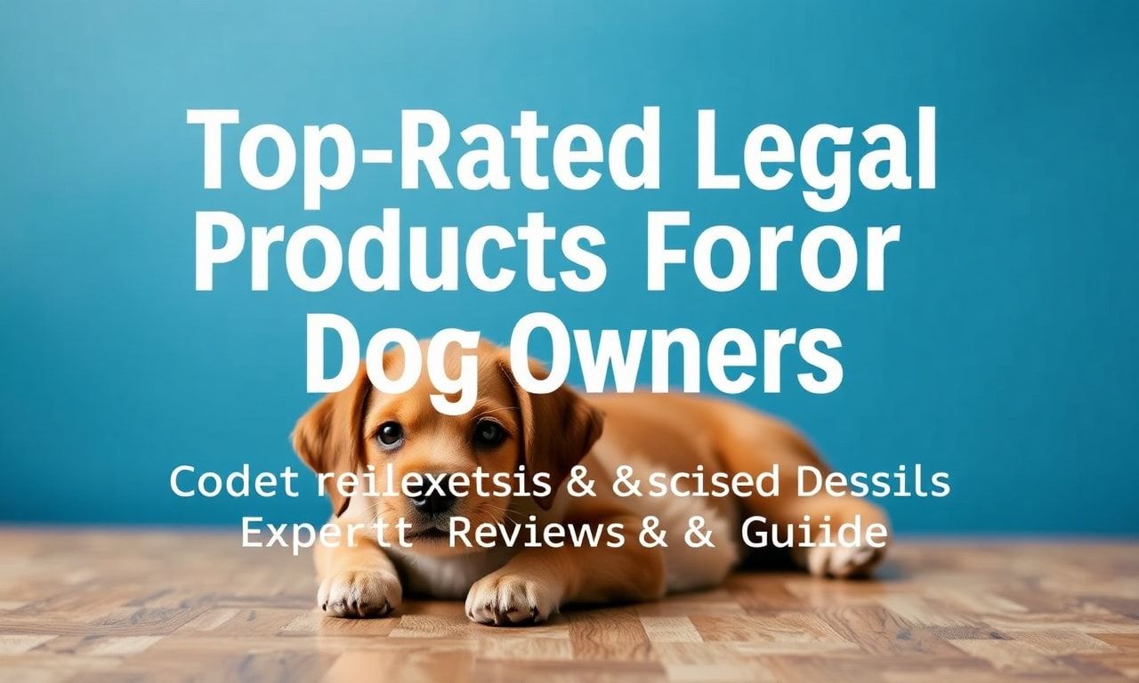 Top-Rated Legal Products for Dog Owners: Expert Reviews & Guide