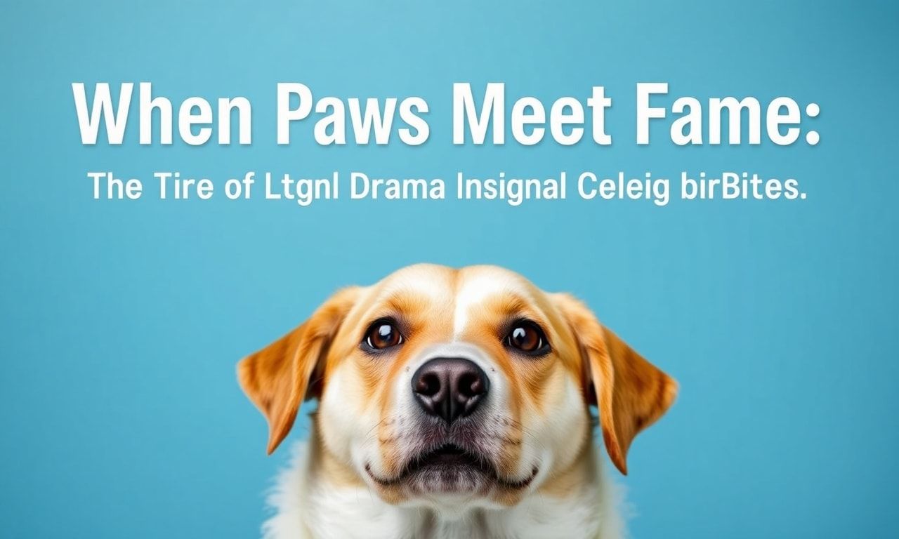 When Paws Meet Fame: Legal Drama Behind Celebrity Dog Bites