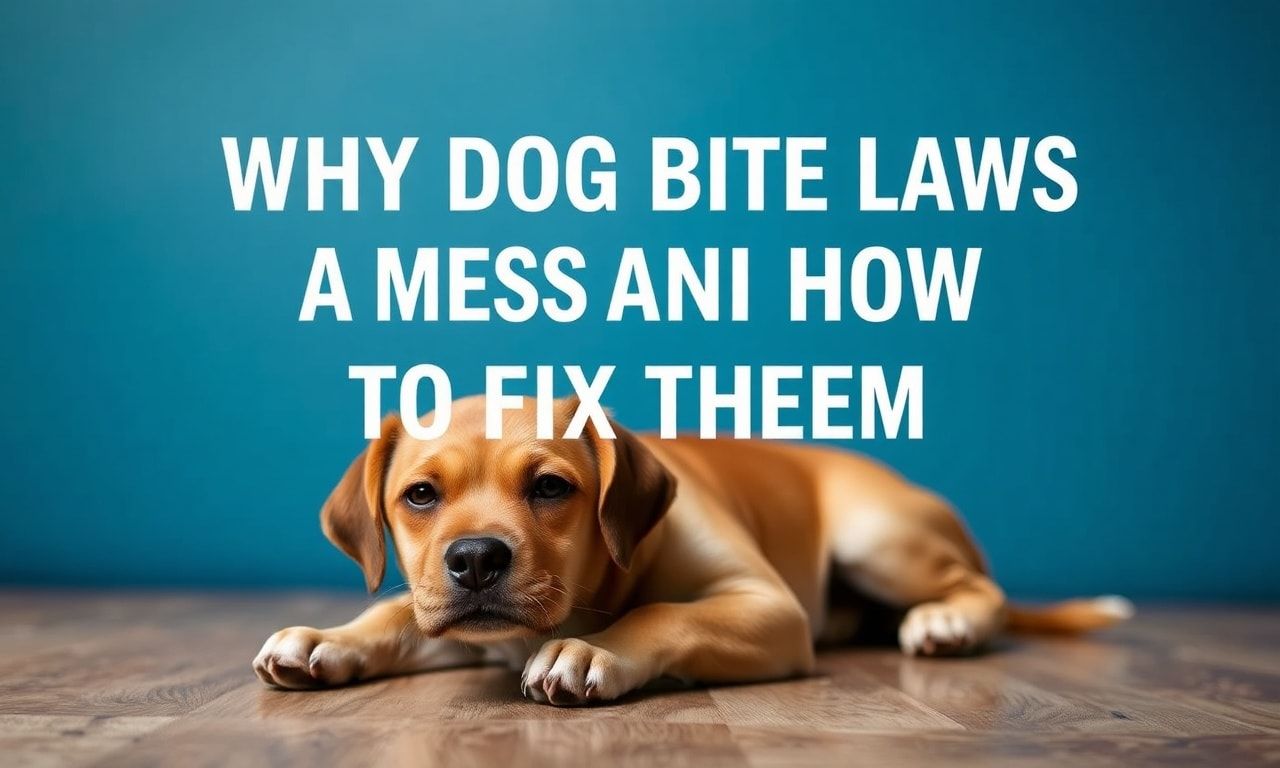 Why Dog Bite Laws Are a Mess and How to Fix Them