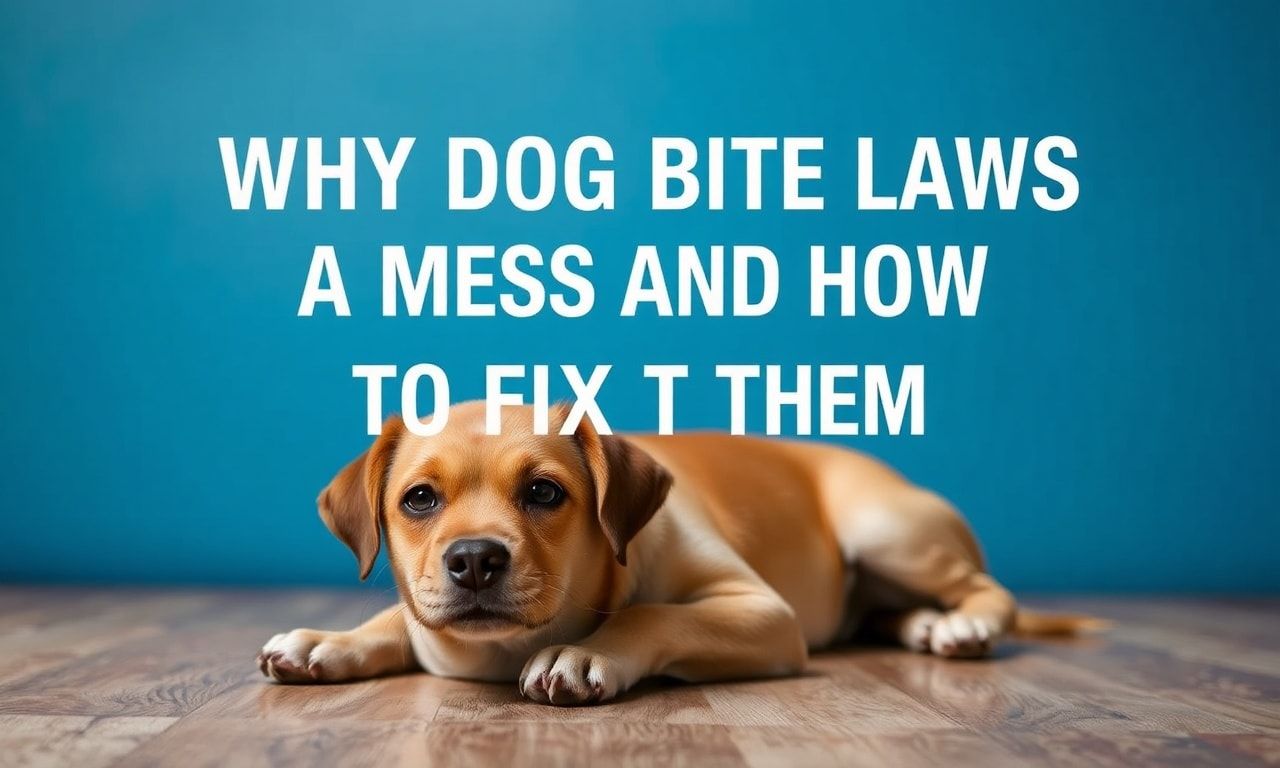 Why Dog Bite Laws Are a Mess and How to Fix Them